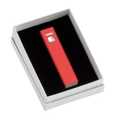 Bomboniera laurea Fantin argenti power bank rosso